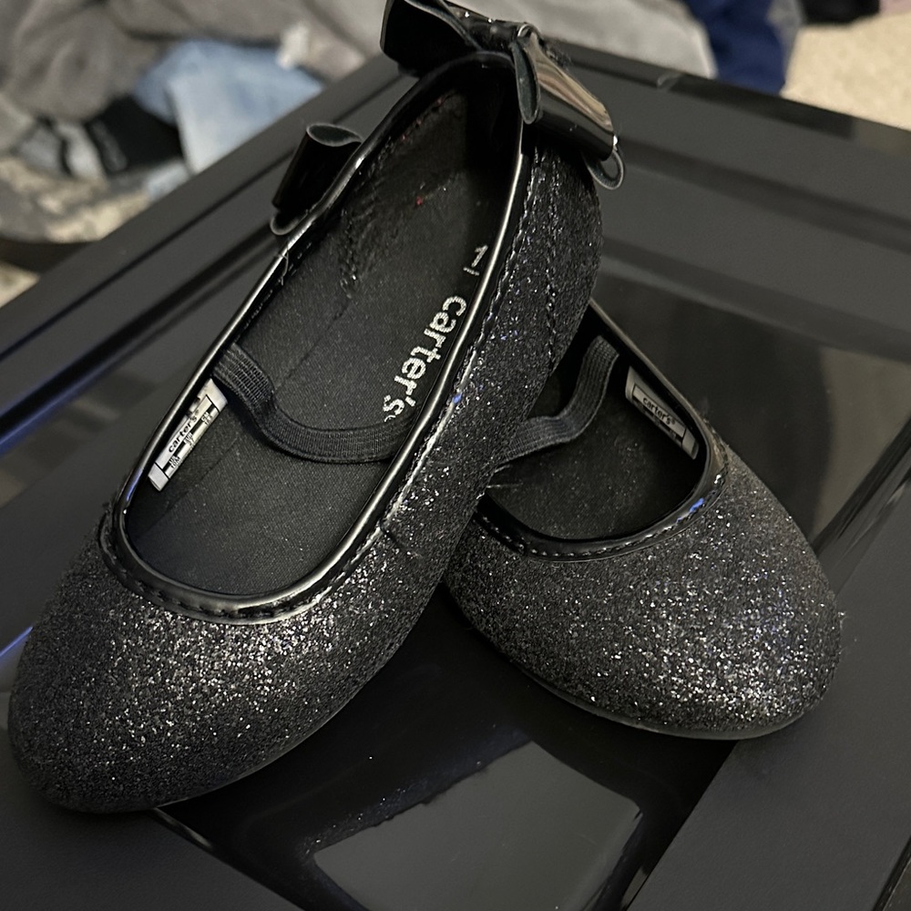 ‼️ 5 for $25 ‼️Carter's Sparkly Black Dress Shoes